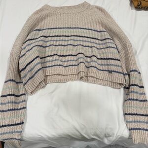 American Eagle Outfitters Multicolor Striped Sweater
